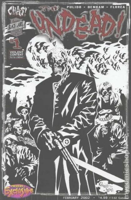 The Undead #1B Previews Exclusive Diamond Exclusive Edition