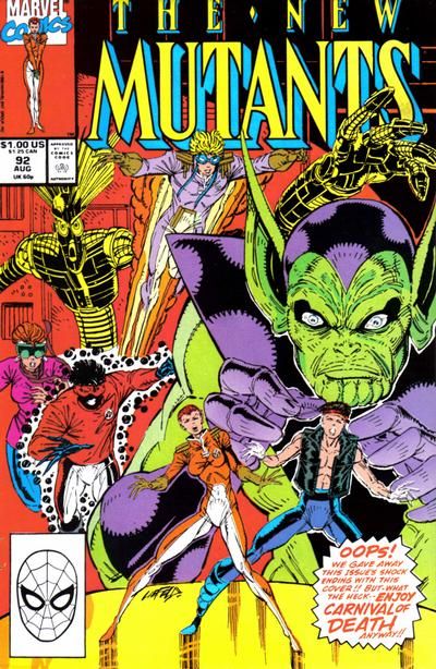 New Mutants, Vol. 1 #92A Direct Edition