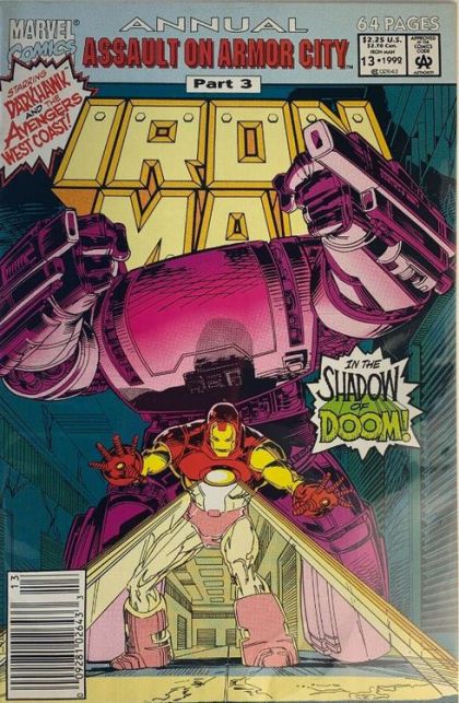 Iron Man Annual #13B Newsstand Edition