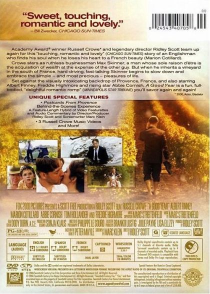 A Good Year (2006) - DVD