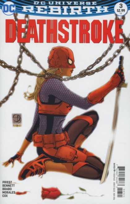 Deathstroke, Vol. 4 #3B Variant Shane Davis Cover