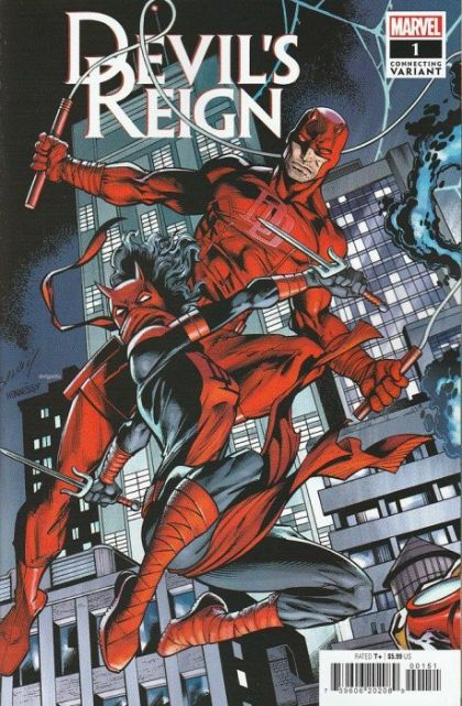 Devil's Reign, Vol. 1 #1E Mark Bagley Connecting Cover
