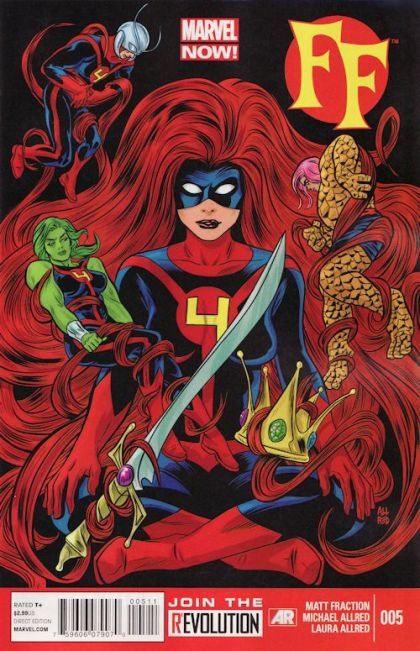 FF, Vol. 2 #5A Michael Allred Regular Cover
