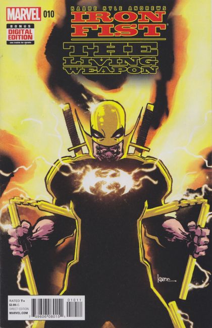 Iron Fist: The Living Weapon #10 Kaare Andrews Regular