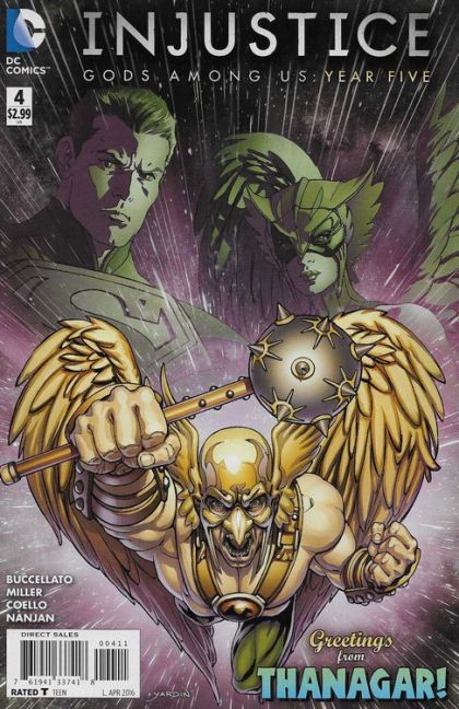 Injustice: Gods Among Us - Year Five #4A David Yardin Regular