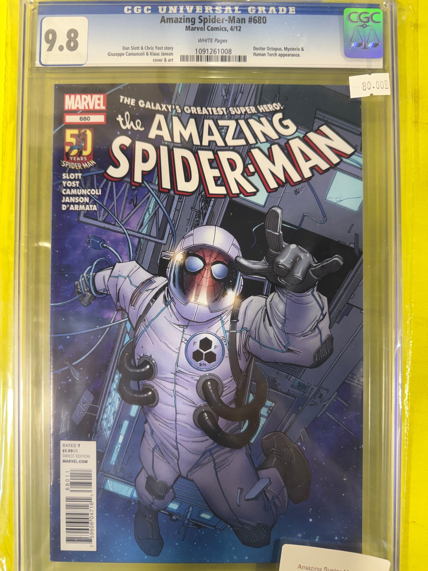 Amazing Spider-man #680 CGC 9.8