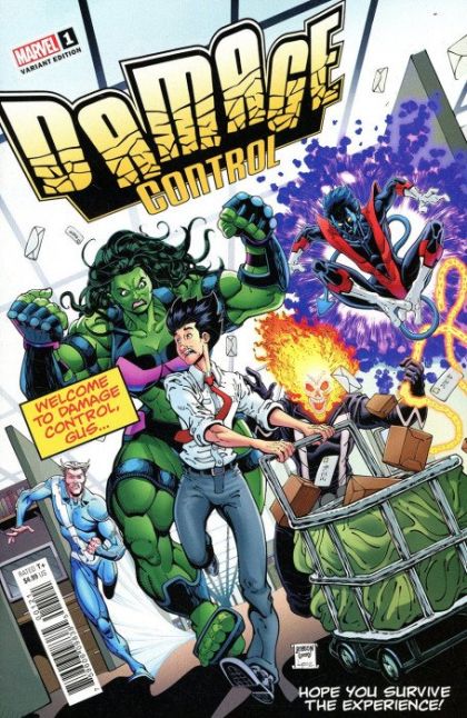 Damage Control, Vol. 4 #1B Will Robson Variant