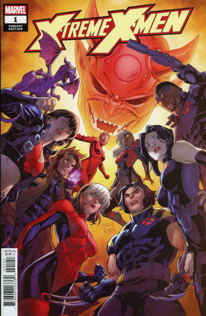 X-Treme X-Men, Vol. 3 #1D Carlos Gomez Cover