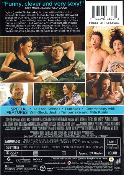 Friends with Benefits (2011) - DVD