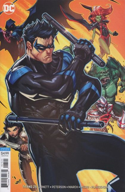 Titans, Vol. 3 #25B Variant Jonboy Meyers Cover