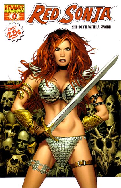 Red Sonja, Vol. 1 (Dynamite Entertainment) #0B White Cover Edition
