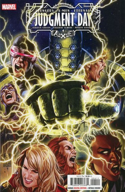 A.X.E.: Judgment Day #4A Mark Brooks Regular