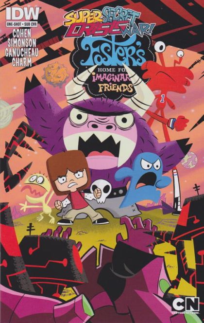 Super Secret Crisis War! Foster's Home For Imaginary Friends #1B Subscription Cover