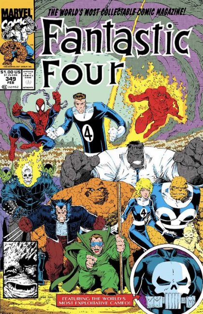 Fantastic Four, Vol. 1 #349A Direct Edition