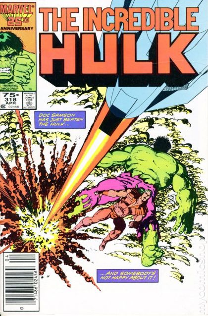 The Incredible Hulk, Vol. 1 #318B Newsstand Edition