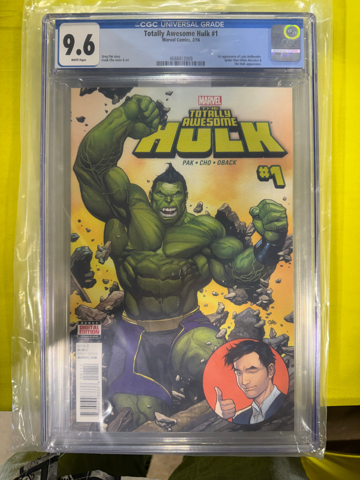 Totally Awesome Hulk #1 CGC 9.6 Cover A