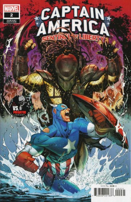 Captain America: Sentinel of Liberty, Vol. 2 #2C Iban Coello Predator Cover