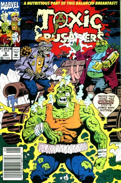 Toxic Crusaders #5B Newsstand Edition