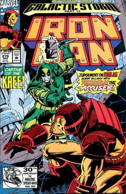 Iron Man, Vol. 1 #279A Direct Edition