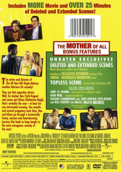 Knocked Up (2007) Unrated and Unprotected Edition - DVD