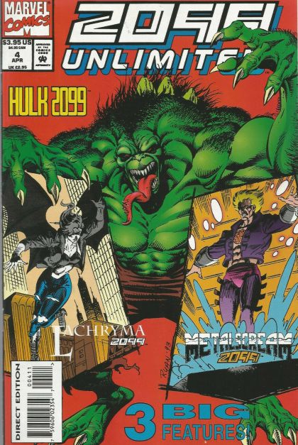 2099 Unlimited #4A Direct Edition