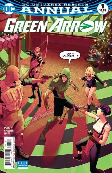 Green Arrow, Vol. 6 Annual #1 Jamal Campbell Cover