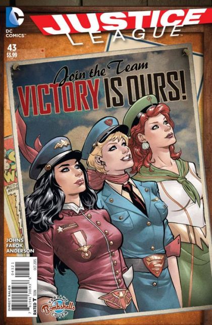 Justice League, Vol. 1 #43B Bombshell Variant