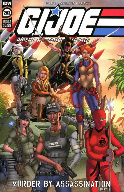 G.I. Joe: A Real American Hero, Vol. 1 (IDW) #283A Regular Andrew Griffith Cover