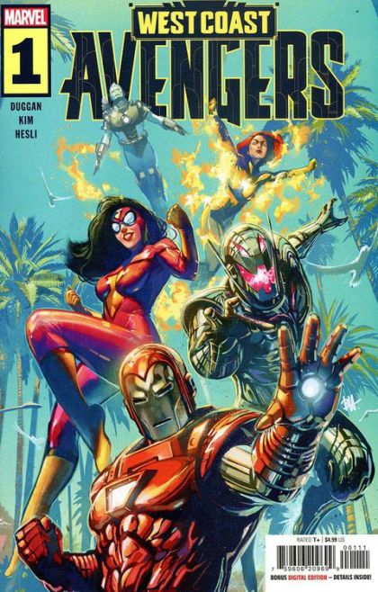 The West Coast Avengers, Vol. 4 #1A Ben Harvey Regular