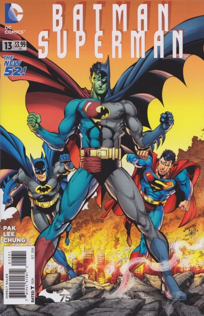 Batman / Superman, Vol. 1 #13C Batman 75th Anniversary Cover - Dan Jurgens