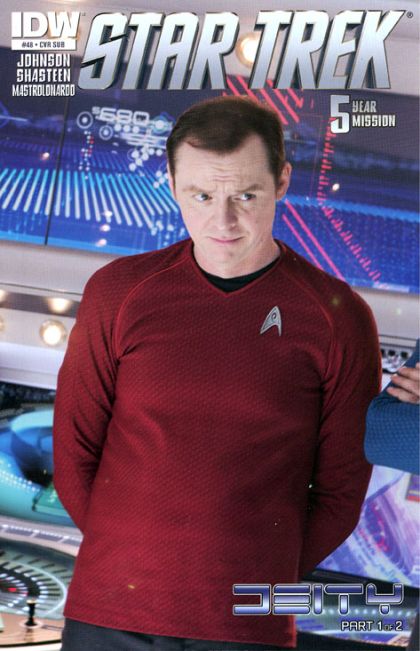 Star Trek #48B Subscription Photo Cover