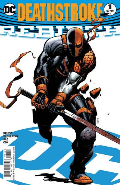 Deathstroke Rebirth #1B Variant Stephen Platt Cover