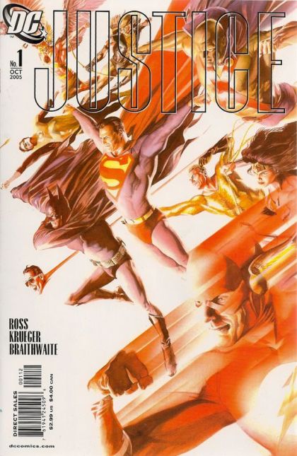 Justice #1C 2nd Printing Alex Ross