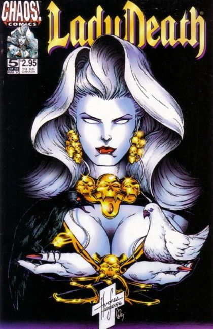 Lady Death: The Crucible #5A Steven Hughes Standard Cover