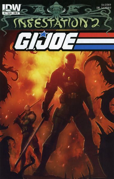 Infestation 2 G.I. Joe #1B Livio Ramondelli Variant Cover