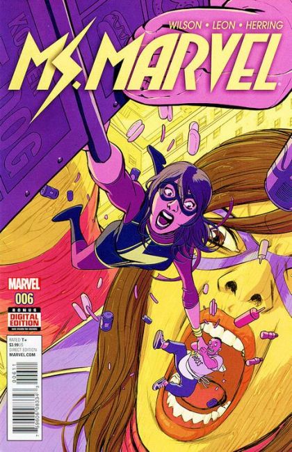 Ms. Marvel, Vol. 4 #6A David Lopez Regular Cover