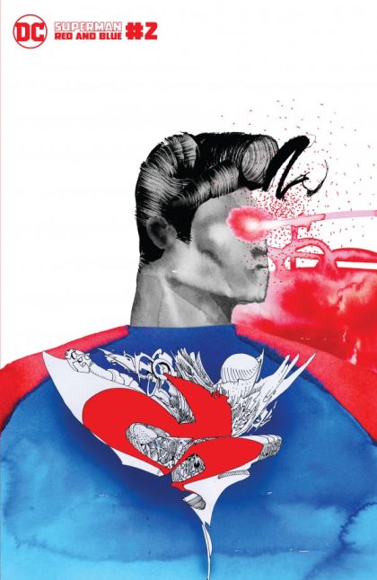 Superman: Red & Blue #2C David Choe Variant Cover