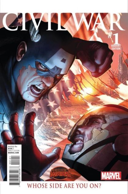 Civil War, Vol. 2 #1D Steve McNiven Variant Cover