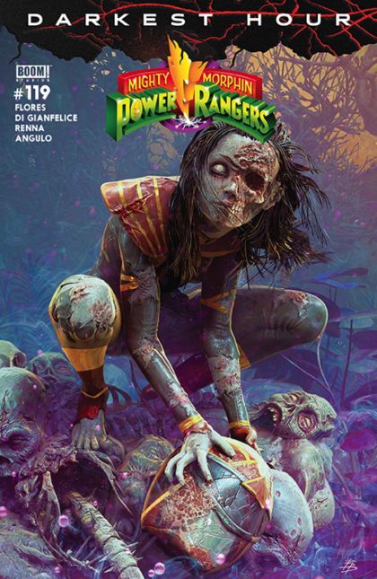 Mighty Morphin Power Rangers, Vol. 2 (Boom! Studios) #119B Björn Barends Zombie Variant