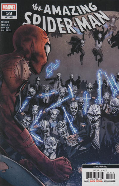 The Amazing Spider-Man, Vol. 5 #58E Second Printing