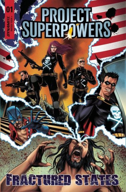 Project Superpowers: Fractured States #1A Mike Rooth Cover