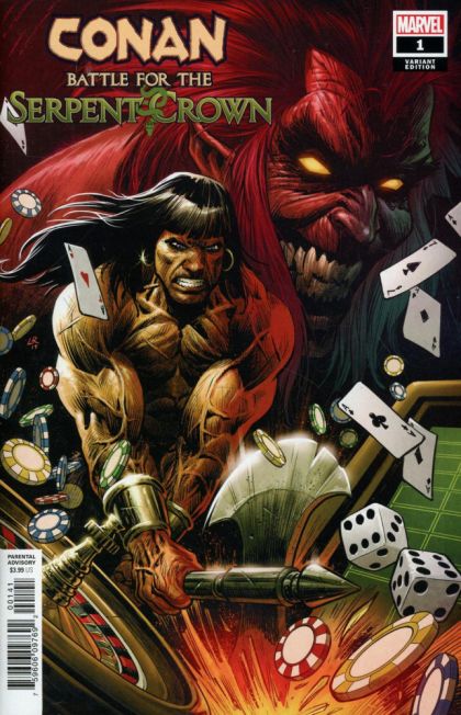 Conan: Battle for the Serpent Crown #1D Variant Luke Ross Cover