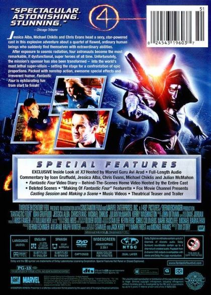 Fantastic Four (2005) - DVD