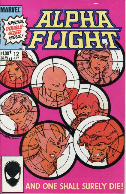 Alpha Flight, Vol. 1 #12A Direct Edition