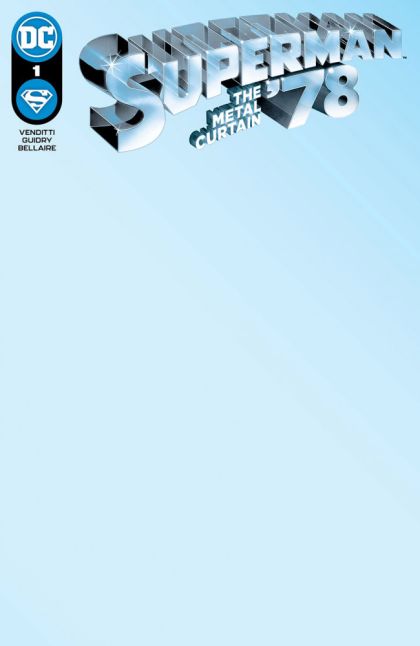 Superman '78: The Metal Curtain #1E Blank Variant