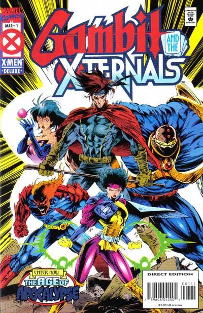 Gambit and the X-Ternals #1A Direct Edition