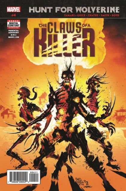 Hunt For Wolverine: The Claws of a Killer #4A Regular Butch Guice Cover