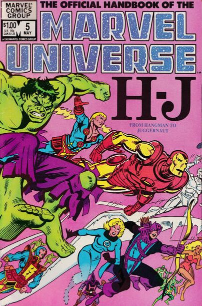 Official Handbook of the Marvel Universe, Vol. 1 #5A Direct Edition