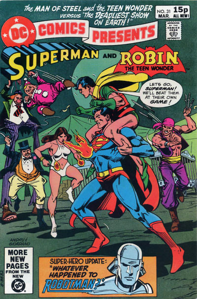 DC Comics Presents, Vol. 1 #31C UK Price Variant