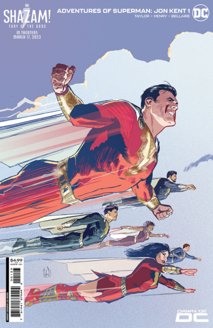 Adventures of Superman: Jon Kent #1K Lee Weeks SHAZAM Fury Of The Gods Movie Variant